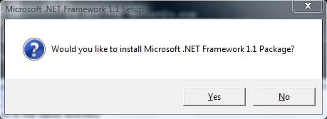 net framework 1.1 windows 10
